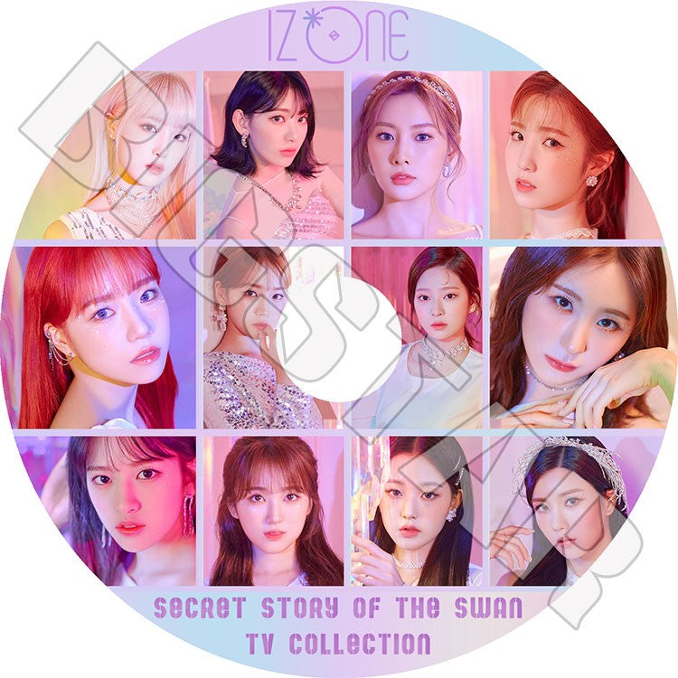 Izone Collection K-POP DVD/ IZONE Secret Story Of The Swan TV COLLECTION/ アイズワン ウォニョン 宮 ...