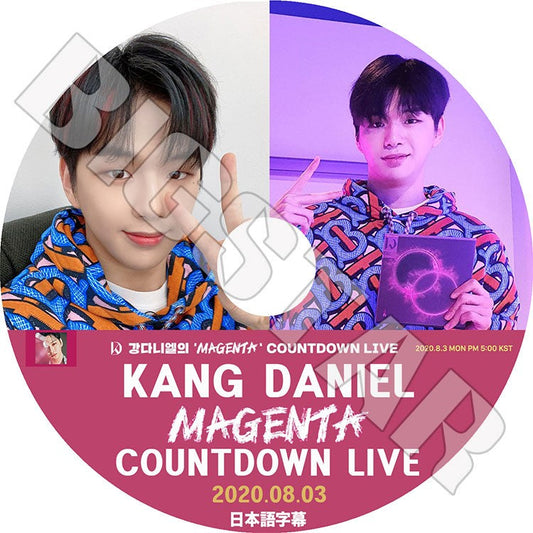 K-POP DVD/ KANG DANIEL MAGENTA Countdown Live(2020.08.03)(日本語字幕あり)/ カンダニエル ダニエル KANG DANIEL WANNAONE ワナワン