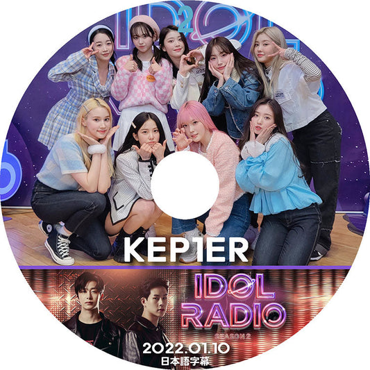 K-POP DVD/ Kep1er IDOL RADIO2 (2022.01.10) (日本語字幕あり)/ Kep1er ケプラー Girls Planet 999 Kep1er KPOP DVD