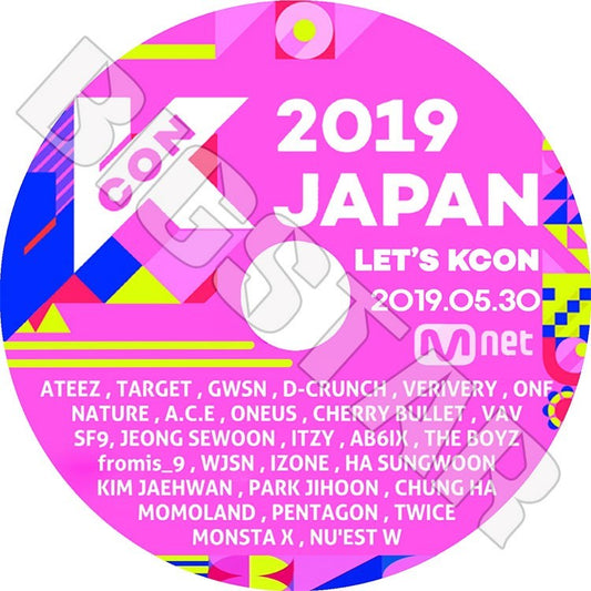 K-POP DVD/ 2019 KCON in JAPAN (2019.05.30)／TWICE IZONE AB6IX MONSTA X ITZY PENTAGON 他