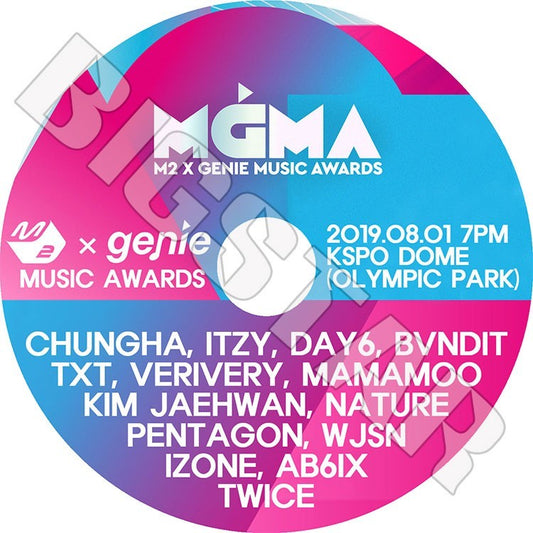 K-POP DVD/ 2019 M2 X GENIE MUSIC AWARDS(2019.08.01)／TWICE AB6IX IZONE PENTAGON MAMAMOO 他