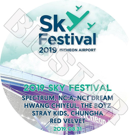K-POP DVD/ 2019 SKY FESTIVAL (2019.08.31)／RED VELVET THE BOYZ NCT DREAM CHUNGHA STRAY KIDS 他