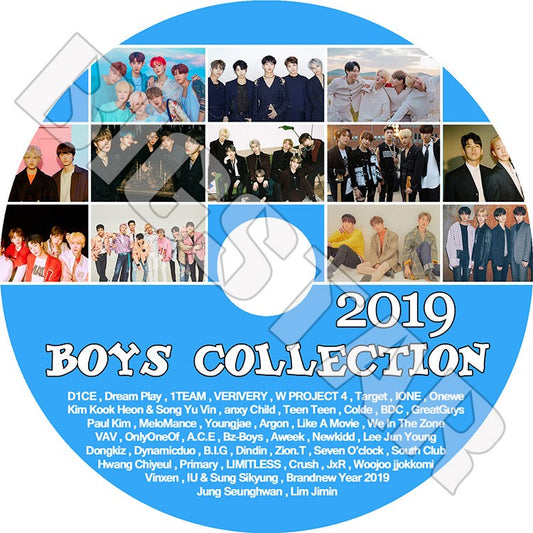 K-POP DVD/ 2019 BOY`S COLLECTION/ D1CE Dream Play 1TEAM VERIVERY W PROJECT 4 Target IONE その他 KPOP DVD