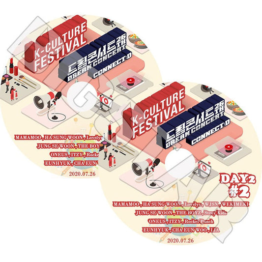 K-POP DVD/ 2020 26th DREAM CONCERT DAY2(2枚SET)(2020.07.26) MAMAMOO ITZY ONEUS STRAY KIDS THE BOYZ その他/ 26th ドリームコンサート