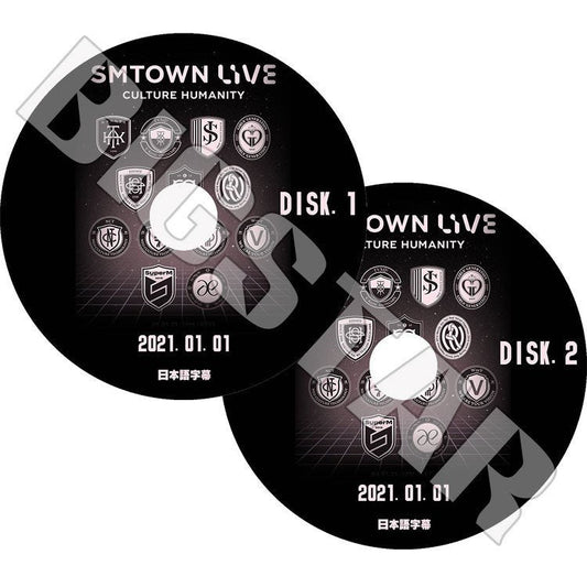 K-POP DVD/ 2021 SMTOWN LIVE (2枚SET)(2021.01.01)/ TVXQ SUPER JUNIOR NCT/ コンサート LIVE KPOP DVD