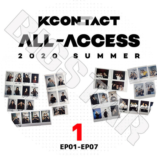 K-POP DVD/ KCONTACT ALL ACCESS #1(EP01-EP07) IZONE MAMAMOO ATEEZ THE BOYZ ONEUS その他(日本語字幕あり)/ LIVE コンサート