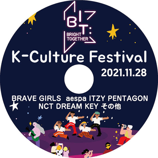 K-POP DVD/ 2021 K-Culture Festival(2021.11.28)/ KEY NCT DREAM ITZY aespa その他 KPOP DVD