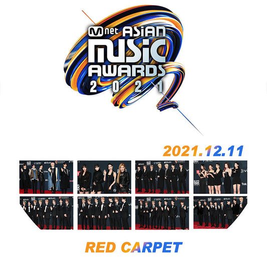 K-POP DVD/ 2021 Mnet Asian Music Awards RED CARPET(2021.12.11)/ NCT TXT ENHYPEN AESPA STRAYKIDS WANNAONE その他/ LIVE