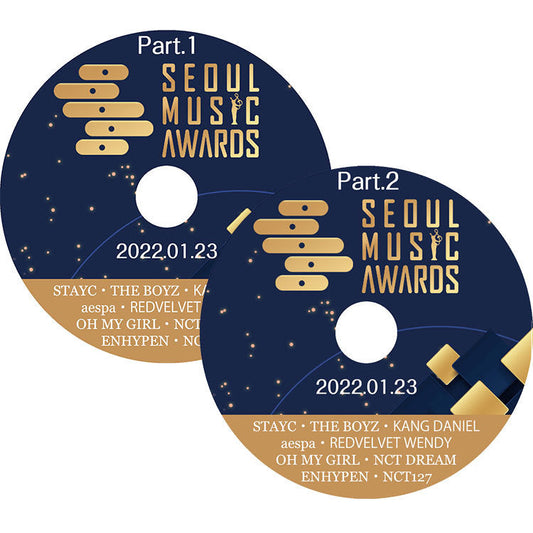 K-POP DVD/ 2022 SEOUL MUSIC AWARDS (2枚SET)(2022.01.23)/ NCT127 ENHYPEN OH MY GIRL AESPA その他 KPOP DVD