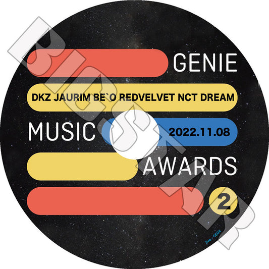 K-POP DVD/ 2022 GMA Awards Part.2 (2022.11.08)/ NCT DREAM Red Velvet IVE TNX BE'O TEMPEST DKZ LIGHTSUM JAURIM/ CON KPOP DVD