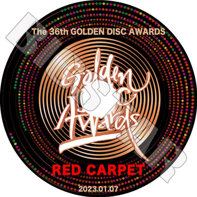 K-POP DVD/ 2023 37th Golden Disk Awards RED CARPET (2023.01.07)/ SEVENTEEN STRAY KIDS ENHYPEN LE SSERAFIM NEWJEANS..