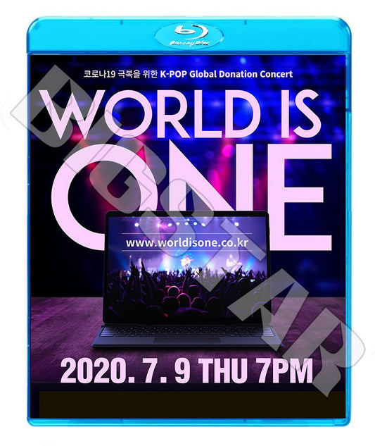 Blu-ray/ 2020 World Is One(2020.07.09)★SUEPR JUNIOR STRAY KIDS MAMAMOO Oh My Girl その他/ コンサート LIVE ブルーレイ