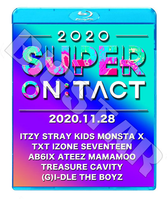 Blu-ray/ 2020 SUPER ON TACT(2020.11.28)/ SEVENTEEN ITZY TXT IZONE MAMAMOO/ LIVE コンサート ブルーレイ
