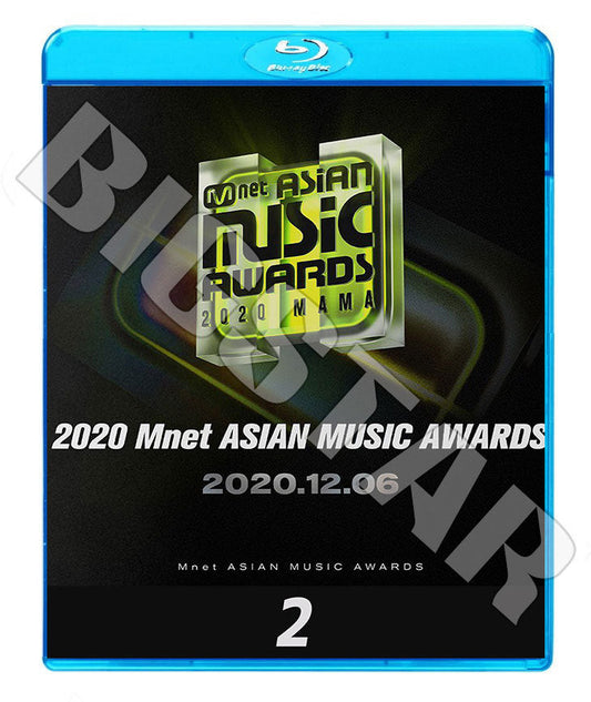 Blu-ray/ 2020 Mnet Asian Music Awards #2(2020.12.06)/ SEVENTEEN MAMAMOO IZONE TXT GOT7 TREASURE/ MAMA2020 ブルーレイ