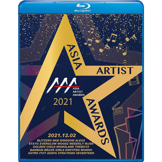 Blu-ray/ 2021 ASIA ARTIST AWARDS(2021.12.02)/ SEVENTEEN STRAYKIDS AESPA ITZY ASTRO その他/ LIVE コンサート