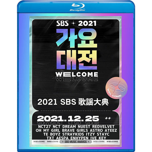 Blu-ray/ 2021 SBS 歌謡大典(2021.12.25)/ NCT ASTRO ITZY TXT ENHYPEN STRAYKIDS IVE その他