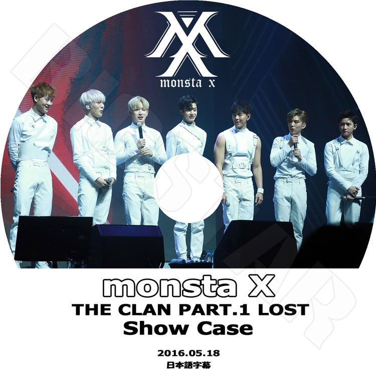 K-POP DVD/ MONSTA X 2016 SHOWCASE (2016.05.18)THE CLAN PART.1 LOST(日本語字幕あり)／モンスターエクス ショヌ  ジュホン ヒョンウォン ミンヒョク..
