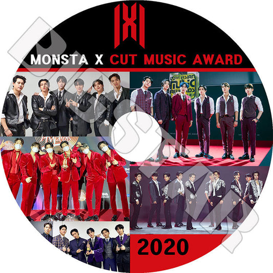 K-POP DVD/ MONSTA X 2020 MUSIC AWARD CUT/ MAMA MMA SMA TMA その他/ モンスターエクス ショヌ ジュホン ヒョンウォン ミンヒョク キヒョン..