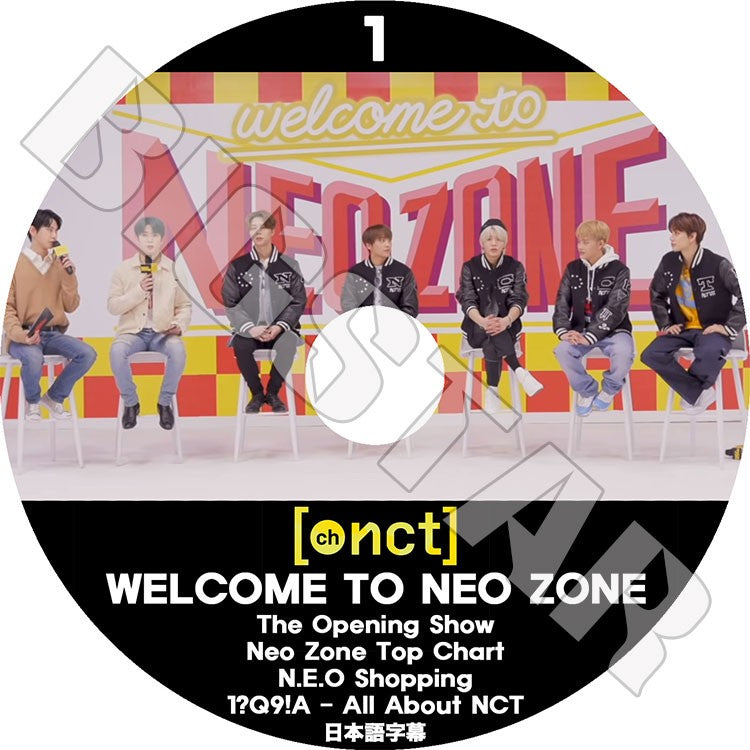 K-POP DVD/ NCT127 WELCOME TO NEO ZONE #1 ch.NCT(日本語字幕あり)/ エンシティ127 ヘチャン ユタ ウィンウィン テヨン ゼヒョン マーク テイル