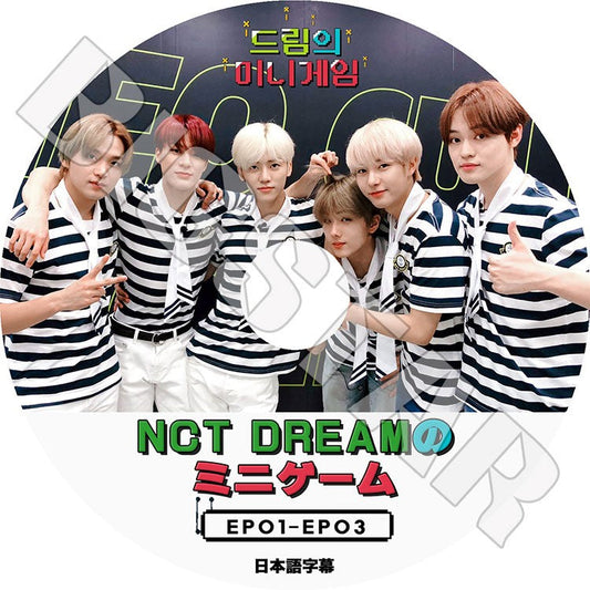 K-POP DVD/ NCT DREAM ミニゲーム (EP01-EP03) ch.NCT(日本語字幕あり)/ エンシティドリーム チソン チョンロ ジェノ ヘチャン レンジュン ジェミン