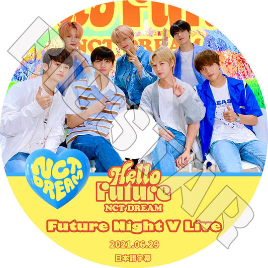 K-POP DVD/ NCT DREAM HELLO FUTURE V LIVE(2021.06.29)(日本語字幕あり)/ エンシティドリーム チソン チョンロ ジェノ ヘチャン レンジュン ジェミン..