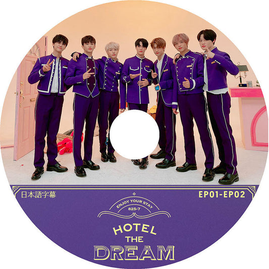 K-POP DVD/ NCT DREAM HOTEL THE DREAM(EP01-EP02)(日本語字幕あり)/ エンシティドリーム チソン チョンロ ジェノ ヘチャン レンジュン ジェミン..