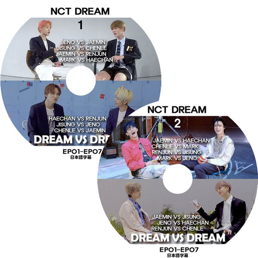 K-POP DVD/ NCT Dream chNCT DREAM VS DREAM (2枚SET) (日本語字幕あり)/ NCT Dream エヌシーティーDream NCT KPOP DVD