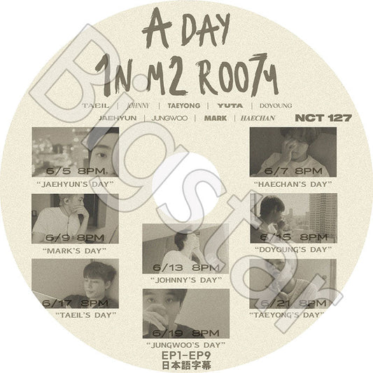 K-POP DVD/ NCT127 A DAY 1N M2 #1 (EP1-EP9)(日本語字幕あり)/ NCT127 エヌシーティー127 NCT KPOP DVD