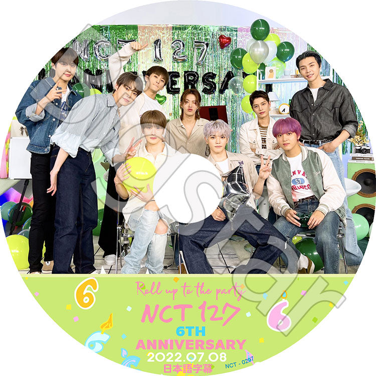 K-POP DVD/ NCT127 6年記念 ROLL UP TO THE PARTY (2022 07.08)(日本語字幕あり)/ エンシティ127 テイル ジャニー テヨン ユウタ ドヨン ジェヒョン..