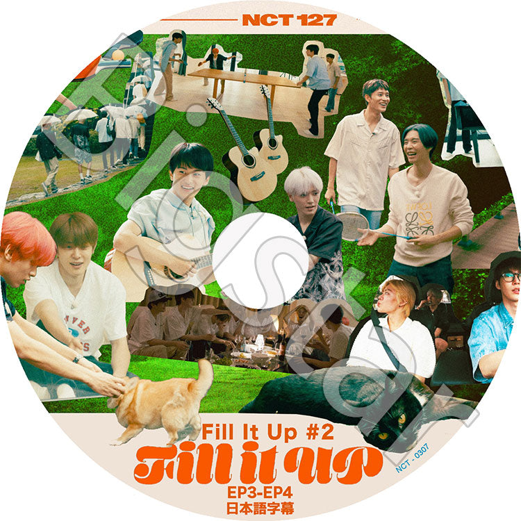 K-POP DVD/ NCT127 Fill It Up #2 (EP3-EP4)(日本語字幕あり)/ NCT127 エヌシーティー127 NCT KPOP DVD