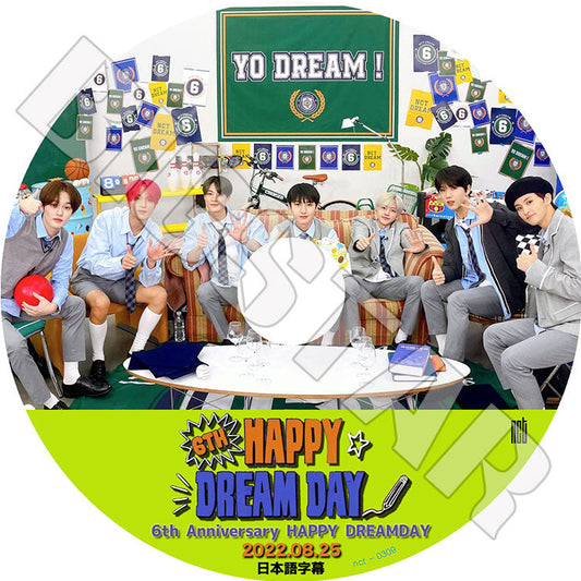 K-POP DVD/ NCT Dream 6年記念 HAPPY DREAM DAY (2022.08.25)(日本語字幕あり)/ NCT Dream エヌシーティーDream NCT KPOP DVD