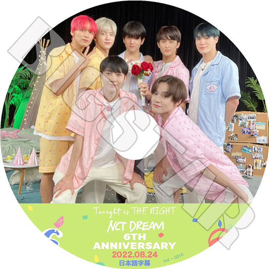 K-POP DVD/ NCT Dream 6年記念 THE NIGHT (2022.08.24)(日本語字幕あり)/ NCT Dream エヌシーティーDream NCT KPOP DVD