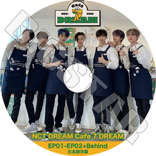 K-POP DVD/ NCT Dream CAFE 7 DREAM (EP01-EP02+BEHIND)(日本語字幕あり)/ NCT Dream エヌシーティーDream HAECHAN へチャン Jisung チソン..