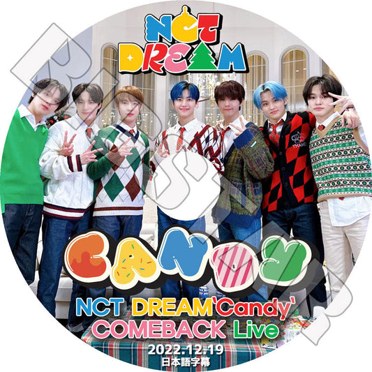 K-POP DVD/ NCT Dream Comeback Live (2022.12.19) CANDY(日本語字幕あり)/ NCT Dream エヌシーティーDream HAECHAN へチャン Jisung チソン..