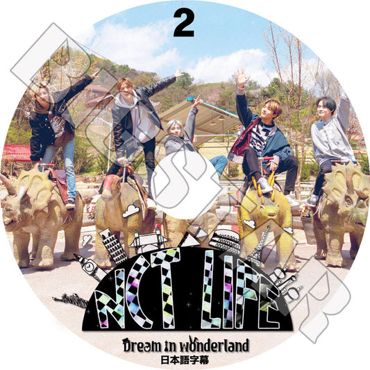 K-POP DVD/ NCT life DREAM IN WONDERLAND #2(日本語字幕あり)/ NCT エヌシーティー NCTU NCT127 NCT DREAM 韓国番組 NCT KPOP DVD