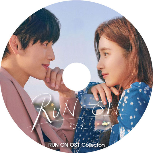 K-POP DVD/ RUN ON OST (日本語字幕なし)/ ZEA イムシワン シンセギョン キムソンホ 韓国番組 韓国ドラマ OST収録DVD OST収録 KPOP DVD