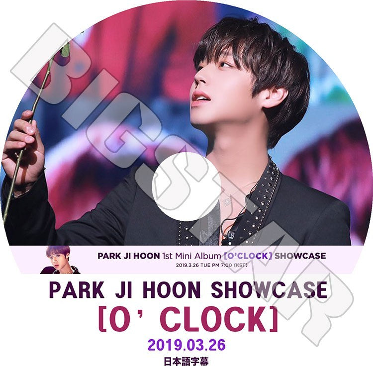 K-POP DVD/ パクジフン SHOWCASE(2019.03.26) O`CLOCK(日本語字幕あり)／ジフン PARK JI HOON WANNAONE ワナワン KPOP DVD