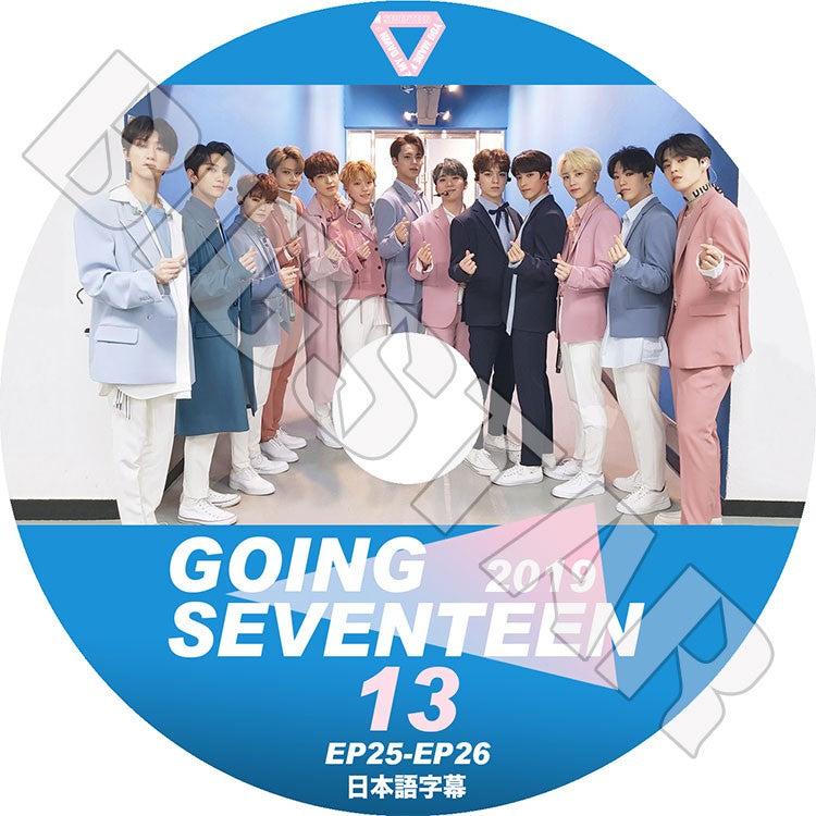 K-POP DVD/ SEVENTEEN 2019 GOING SEVENTEEN #13(EP25-EP26)(日本語字幕あり)/ セブンティーン エスクプス ウジ ミンギュ ホシ ウォヌ バーノン..