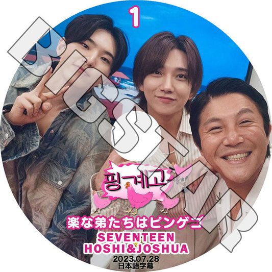 K-POP DVD/ SEVENTEEN 楽な弟たちはピンゲゴ #1 (2023.07.28) (日本語字幕あり)/ SEVENTEEN セブンティーン セブチ JOSHUA ジョシュア ホシ