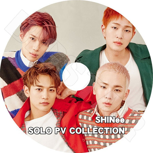 K-POP DVD/ SHINee SOLO PV COLLECTION／シャイニーオンユ ジョンヒョン キー ミンホ テミン KPOP DVD