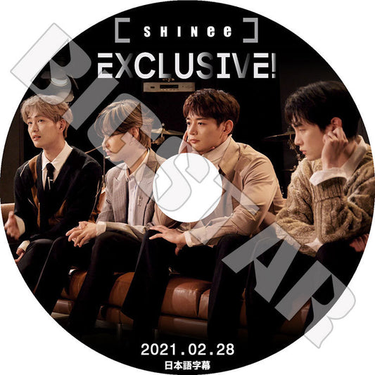 K-POP DVD/ SHINee EXCLUSIVE(2021.02.28)(日本語字幕あり)/ シャイニーオンユ キー ミンホ テミン KPOP DVD