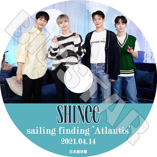 K-POP DVD/ SHINee Sailing Finding 'Atlantis'(2021.04.14)(日本語字幕あり)/ シャイニーオンユ キー ミンホ テミン KPOP DVD