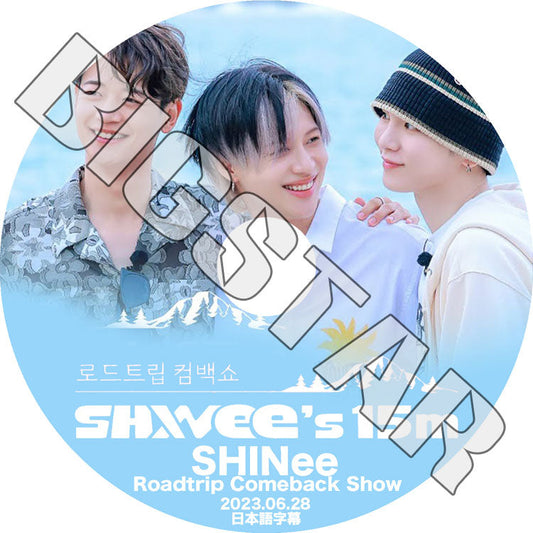 K-POP DVD/ SHINee ROAD TRIP COMEBACK SHOW (2023.06.28) (日本語字幕あり)/ SHINee シャイニー キー KEY ミンホ MINHO テミン TAEMIN