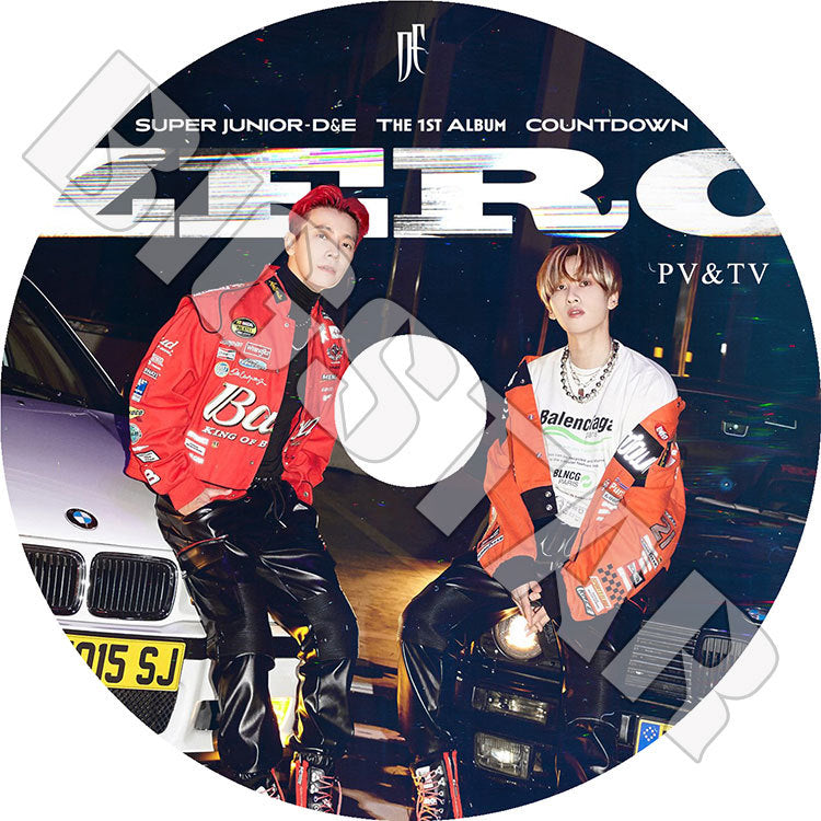 K-POP DVD/ SUPER JUNIOR D&E 2021 PV&TV セレクト★ZERO/ スーパージュニア ウンヒョク ドンヘ KPOP DVD