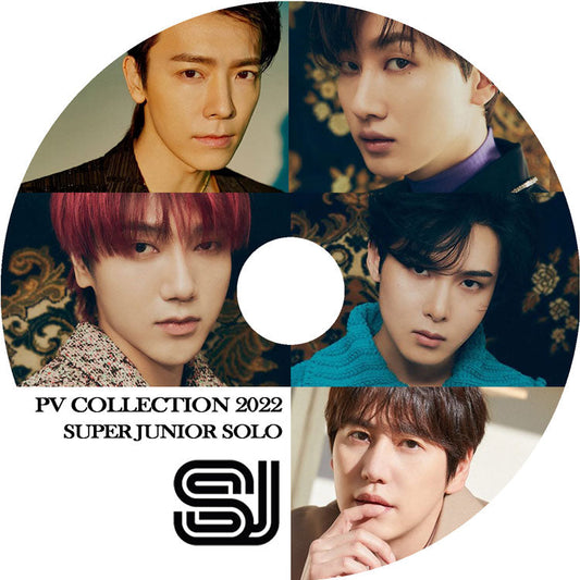 K-POP DVD/ SUPER JUNIOR 2022 SOLO PV COLLECTION/ スーパージュニア イトゥク ヒチョル ウンヒョク ドンヘ イェソン シンドン シウォン キュヒョン..