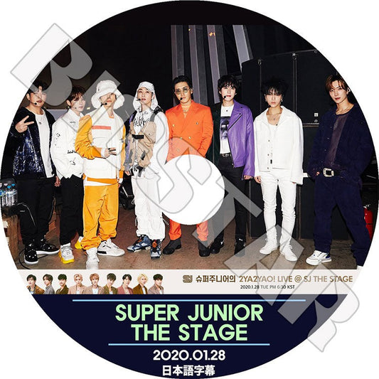 K-POP DVD/ SUPER JUNIOR THE STAGE(2020.01.28)(日本語字幕あり)/ スーパージュニア ウンヒョク ドンヘ イェソン シンドン シウォン キュヒョン リョウク..