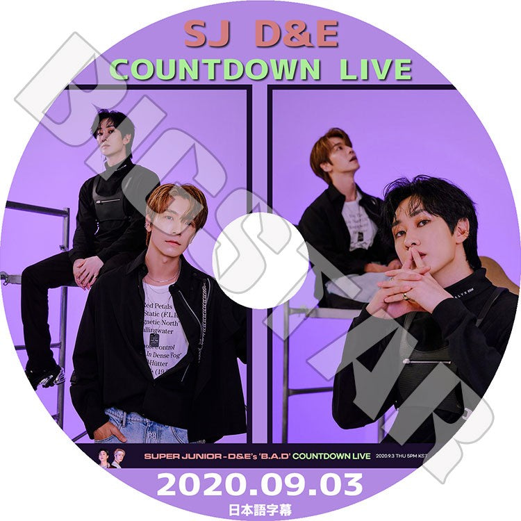 K-POP DVD/ SUPER JUNIOR D&E COUNTDOWN LIVE(2020.09.03)(日本語字幕あり)/ スーパージュニア ウンヒョク ドンヘ KPOP DVD