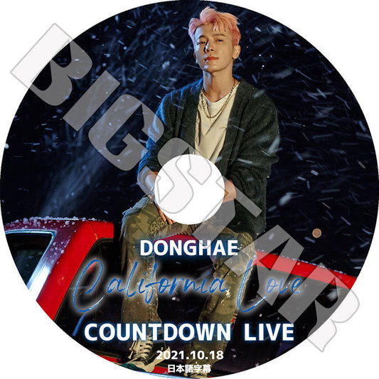 K-POP DVD/ SUPER JUNIOR DONGHAE COUNTDOWN LIVE(2021.10.18) Califonia love(日本語字幕あり)/ スーパージュニア D&E ドンヘ KPOP DVD