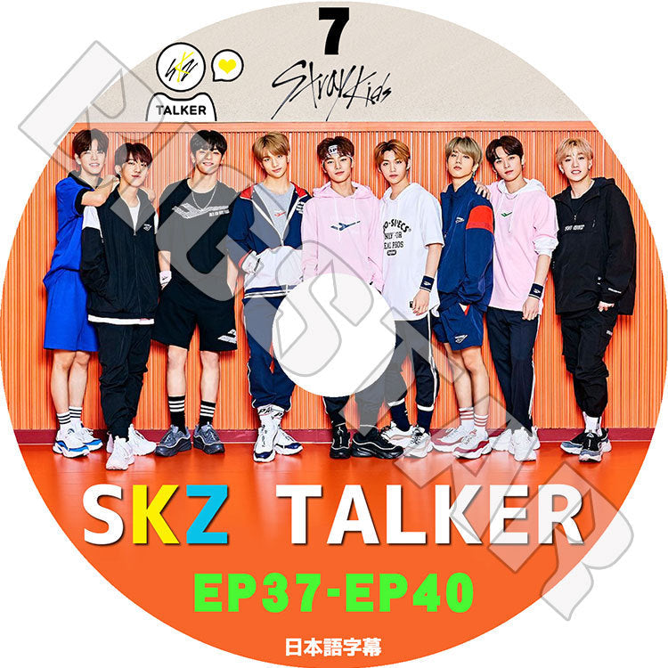 K-POP DVD/ Stray Kids SKZ TALKER #7(EP37-40)(日本語字幕あり)/ ストレイキッズ バンチャン ソチャンビン ハンジソン キムウジン キムスンミン..
