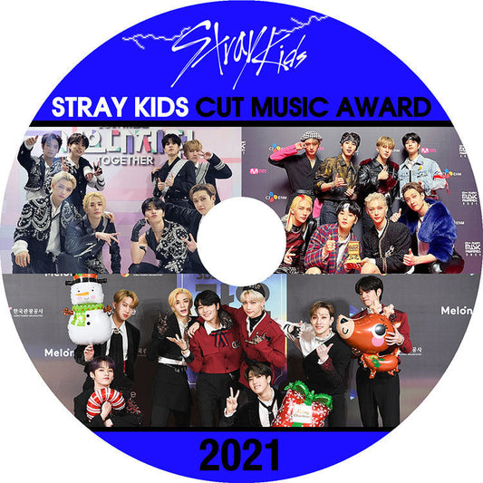 K-POP DVD/ Stray Kids 2021 MUSIC AWARDS CUT/ ストレイキッズ バンチャン ソチャンビン ハンジソン キムウジン キムスンミン ヤンジョンイン..